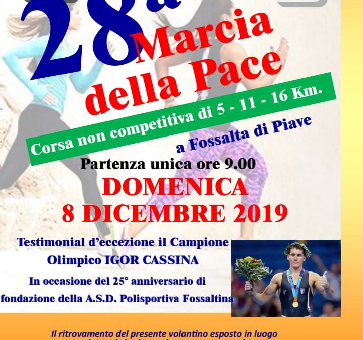 28^ Marcia della Pace – Polisportiva Fossaltina